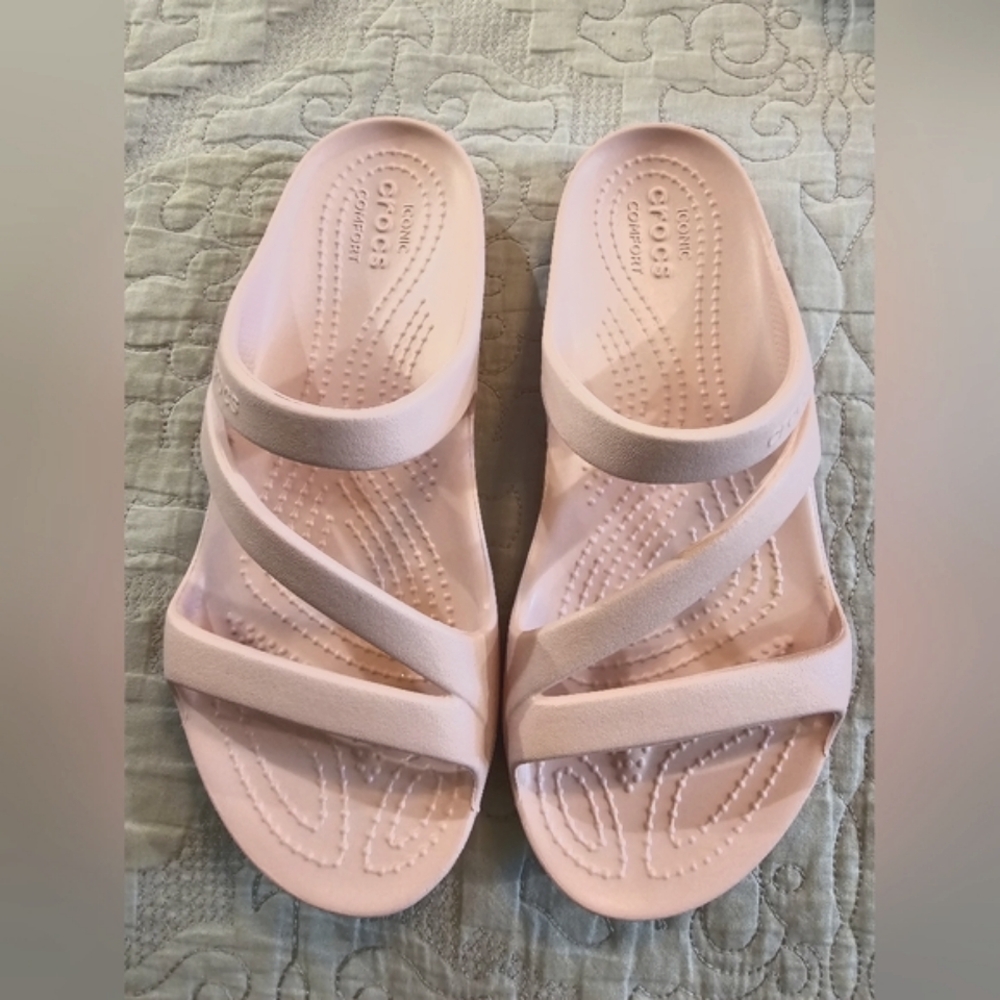 Crocs Sandals, Rose Petal Color